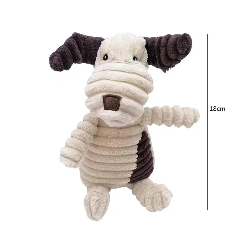 Zoo plush Pals Squeaky Dog Toy