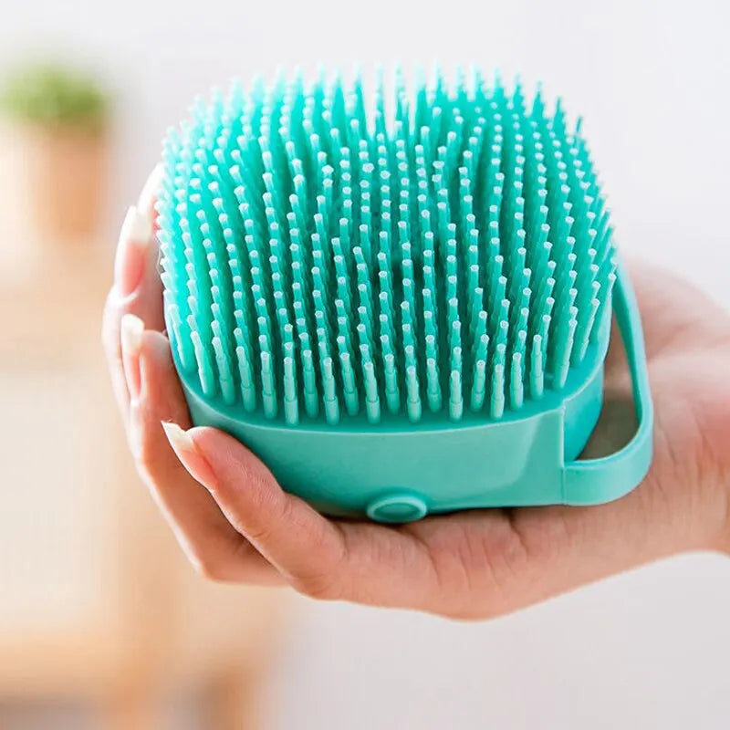 Pet Bath Brush Scrubber