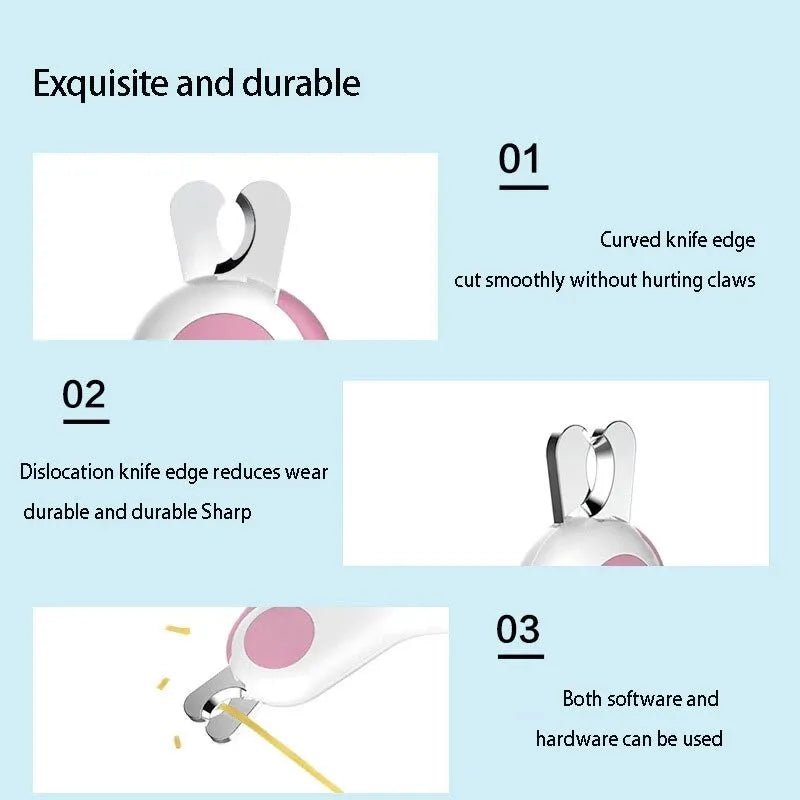 Professional Pet Claw Trimmer with Safety Lock